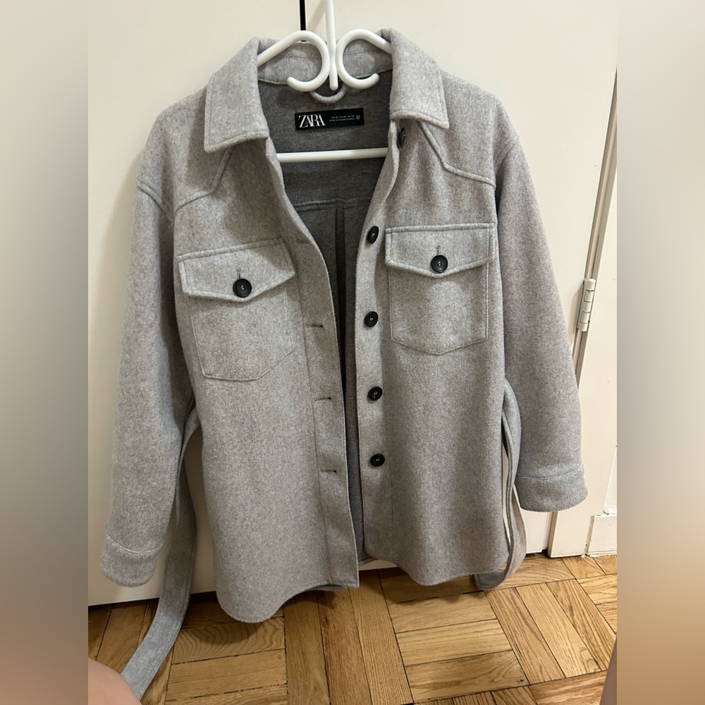 Zara shirt jacket